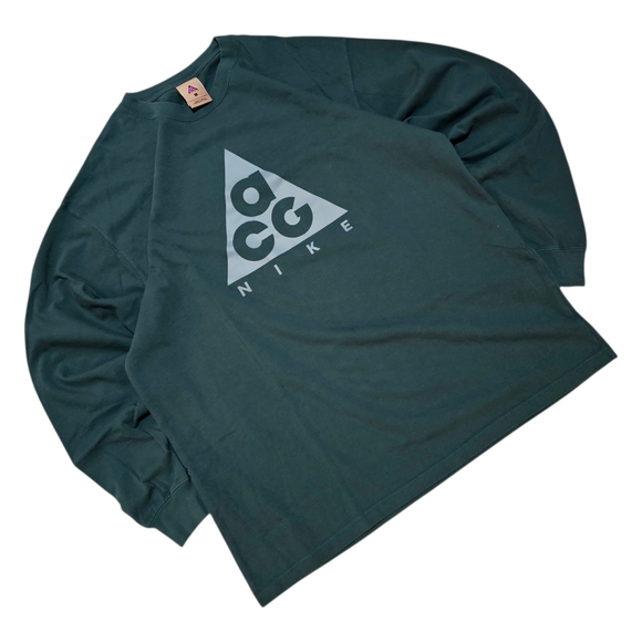 Nike ACG Men's Green Long Sleeves - Picture 2 of 6